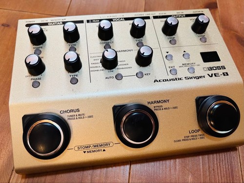 Boss acoustic singer - boss, ve-8